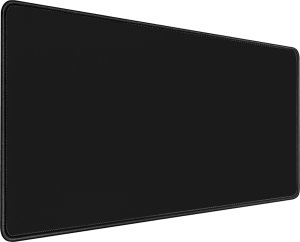 Podkładka Alogy Podkładka na biurko pod myszkę mysz klawiaturę Mata ochronna antypoślizgowa XL 80x40 cm Alogy Czarna 14