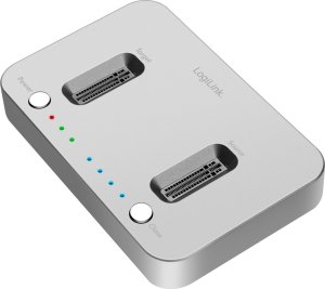 Stacja dokująca LogiLink LogiLink USB 3.2 Gen 2 Duale M.2 NVMe Dockingstation silber 1