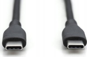 Kabel USB Digitus USB-C - USB-C 1 m Czarny (AK-300341-010-S) 4