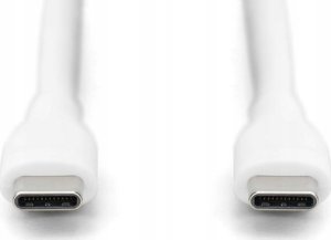 Kabel USB Digitus USB-C - USB-C 1 m Biały (AK-300341-010-W) 4