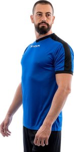 Givova Koszulka Givova Revolution Interlock niebiesko-czarna MAC04 0210 XS 3