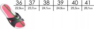 Arena Klapki damskie plażowe basenowe Arena Nina rozmiar 37 4