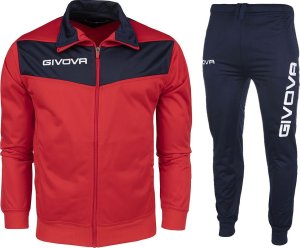 Givova Dres Givova Tuta Visa Triacetato czerwono-granatowy TR018 1204 L 1