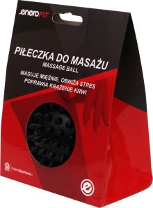 ENERO FIT Piłeczka do masażu 7cm czarna hard Enero fit 1