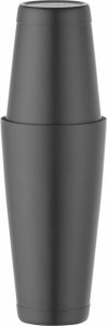 Bar Up Shaker bostoński 2 częściowy do drinków koktajli Tin on Tin 0.8 l - czarny Shaker bostoński 2 częściowy do drinków koktajli Tin on Tin 0.8 l - czarny 2