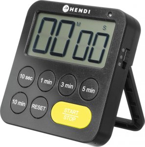 Minutnik Hendi Timer minutnik czasomierz jednozakresowy 3 tryby alarmu do 100 min Timer minutnik czasomierz jednozakresowy 3 tryby alarmu do 100 min 1