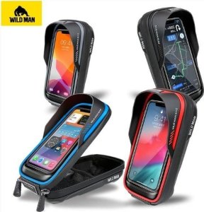 WildMan Etui/uchwyt rowerowy WILDMAN L ES16 sakwa na ramę czarna/black 8