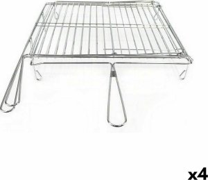 Algon Grill Algon Chromowanie Obrotowy Srebrzysty 45 x 50 x 9 cm (4 Sztuk) 1