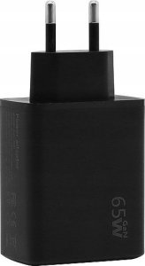 Ładowarka КиКо ECOBOX ŁADOWARKA SIECIOWA PD 2xUSB-C 1xUSB EP-T6530 65W CZARNY (45) 6