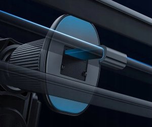 Ładowarka ECOBOX* UCHWYT SAMOCHODOWY AUTOMATYCZNY + ŁADOWARKA BEZPRZEWODOWA QI 15W 11