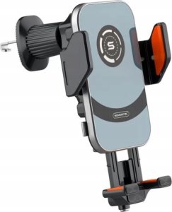 Ładowarka ECOBOX* UCHWYT SAMOCHODOWY AUTOMATYCZNY + ŁADOWARKA BEZPRZEWODOWA QI 15W 3