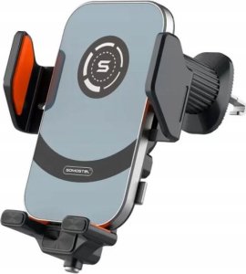 Ładowarka ECOBOX* UCHWYT SAMOCHODOWY AUTOMATYCZNY + ŁADOWARKA BEZPRZEWODOWA QI 15W 4