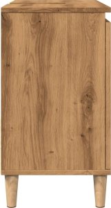 vidaXL Szafka pod umywalkę, dąb artisan, 65x33x60 cm 6