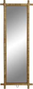 Bigbuy Home Lustro ścienne Home ESPRIT Naturalny Miejska 60 x 3 x 170 cm 1