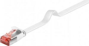 Triton CAT 6 kabel krosowy płaski,U/FTP, biały - Długość kabla 20 m 1
