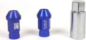 OMP Set Nakrętki OMP 7075 40 mm M14 x 1,50 20 uds Niebieski 1