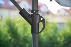 Funfit Parasol Ogrodowy na wysięgniku bocznym, składany 7