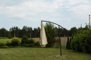 Funfit Parasol Ogrodowy na wysięgniku bocznym, składany 10