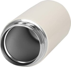 Springos Kubek termiczny 420 ml ze stali nierdzewnej na kawę herbatę, z wyświetlaczem temp. kremowy UNIWERSALNY 13