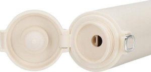 Springos Kubek termiczny 420 ml ze stali nierdzewnej na kawę herbatę, z wyświetlaczem temp. kremowy UNIWERSALNY 7