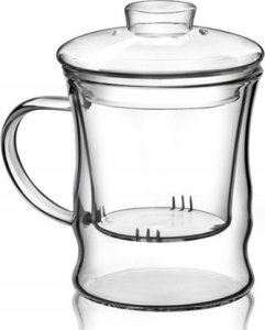 Pan i Pani Gadżet Kubek Szklanka Termiczna Z Zaparzaczem Podwójna Ścianka Prezent 350ml 1