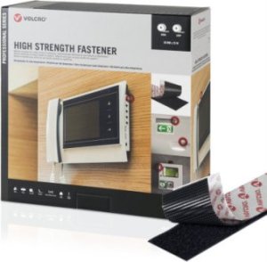 Velcro Taśma rzepowa VELCRO o wysokiej wytrzymałości 25m taśma z haczykiem 25m taśma z pętelką, rzep 50mm czarny 1