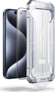 Mobile Origin Szkło Yellow iPhone 16 Pro z wygodnym aplikatorem 2