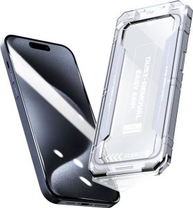 Mobile Origin Szkło Yellow iPhone 16 Pro z wygodnym aplikatorem 6