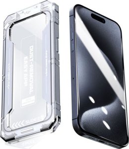 Mobile Origin Szkło Yellow iPhone 16 Pro z wygodnym aplikatorem 7