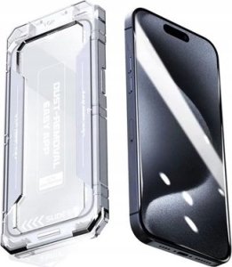 Mobile Origin Yellow Screen Guard iPhone 16 z wygodnym aplikatorem 2