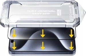 Mobile Origin Yellow Screen Guard iPhone 16 Pro Max z wygodnym aplikatorem 4