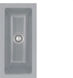Zlewozmywak SYSTEMCERAM Systemceram Mera 16 U Titan, zlewozmywak ceramiczny, korek manualny 1