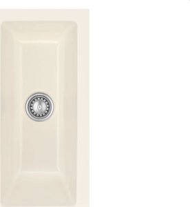 Zlewozmywak SYSTEMCERAM Systemceram Mera 16 U Jasmin, zlewozmywak ceramiczny, korek manualny 1