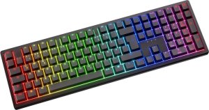 Klawiatura Ducky Ducky Zero 6108 Classic Black Wireless Gaming Tastatur - MX2A Speed-Silver one size 1