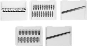 Rozdrabniacz De Gusto Wielofunkcyjna krajalnica do warzyw 5w1 szatkownica 5 nasadek 2