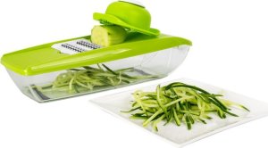 Rozdrabniacz De Gusto Wielofunkcyjna krajalnica do warzyw 5w1 szatkownica 5 nasadek 4