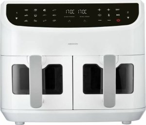 Frytkownica beztłuszczowa Medion Frytkownica na gorące powietrze Medion LIFE P20 Biały Czarny 2600 W 8,7 l 1
