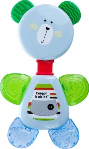 Canpol Grzechotka z gryzakiem wodnym Miś, niebieski 56/139 Canpol babies 1