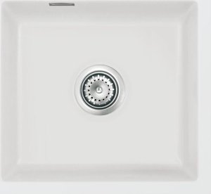 Zlewozmywak SYSTEMCERAM Systemceram Mera 42 U Schiefer, zlewozmywak ceramiczny, korek manualny 1
