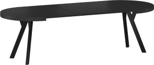 SIGNAL MEBLE Stół rozkładany DOMINGO 100 (100-250) czarny/czarny SIGNAL 4