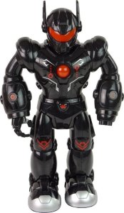 LeanToys Robot Interaktywny Chodzi Dźwięk Świeci Czarny 4