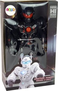 LeanToys Robot Interaktywny Chodzi Dźwięk Świeci Czarny 8