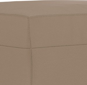 vidaXL vidaXL 3-cz. komplet wypoczynkowy, cappuccino, obity sztuczną skórą 7