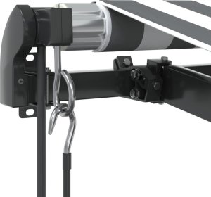 vidaXL vidaXL Automatyczna markiza z LED, antracytowo-biała, 400x350 cm 7