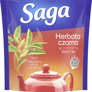 Saga Herbata SAGA, czarna, 75 torebek 3