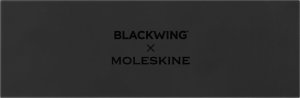 Moleskine Zestaw ołówków i temperówki BLACKWING X MOLESKINE 4