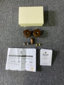 Lelit Lelit - PLA2202 Zestaw uchwytów do ekspresu MaraX - Drewno orzech włoski brązowy 8