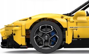 Rastar RASTAR 1:8 assemble car model Maserati MC20, 3457 parts, 93510 6