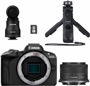 Aparat Canon EOS R50 czarny + RF-S 18-45mm f/4.5-6.3 IS STM Creator Kit (5811C035) 1