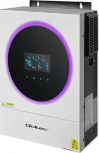 Qoltec Hybrydowy inwerter solarny Off-Grid 6kVA | 6kW | 120A | MPPT |   LCD | Wi-Fi | BMS | Sinus 1